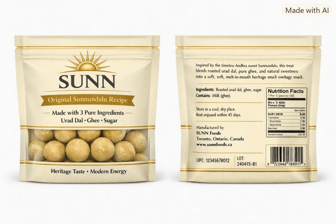 Traditional Sunnundalu (10pc)